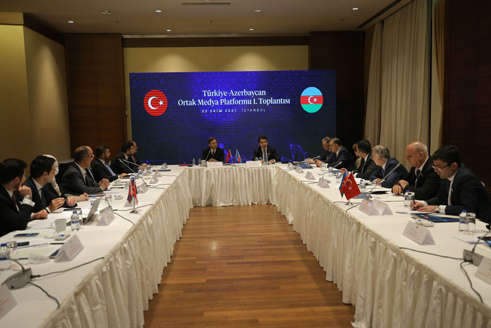 İstanbulda Türkiyə-Azərbaycan Ortaq Media Platformasının ilk iclası keçirilib