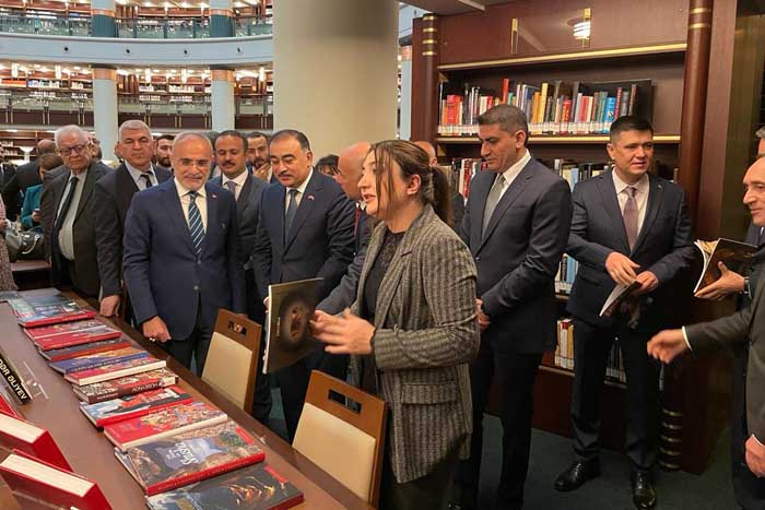 Türkiyə Prezident Administrasiyasının Millət Kitabxanasında “Şuşa İli