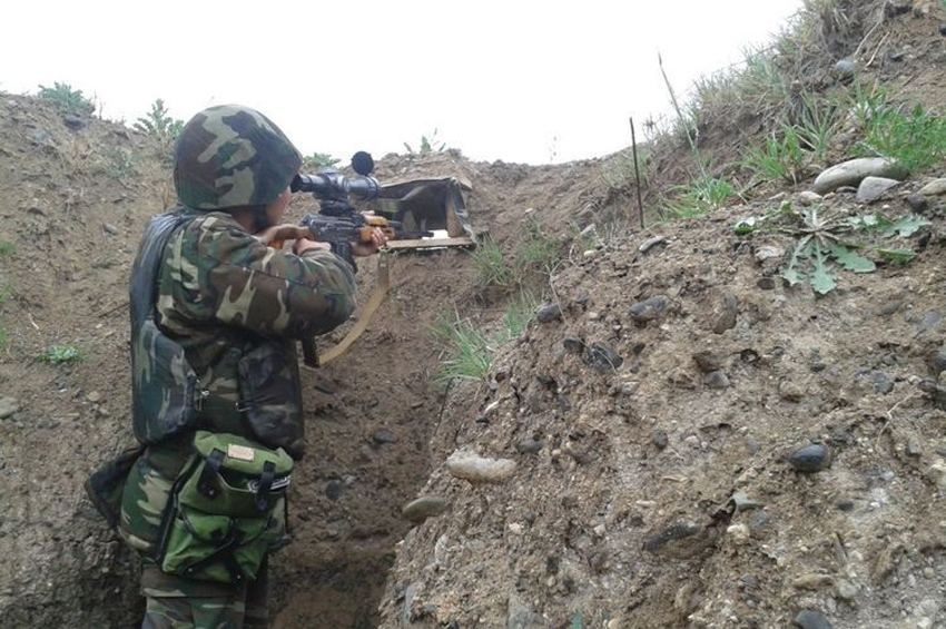 Ermənistan silahlı qüvvələri Tovuz rayonu istiqamətində mövqelərimizi atəşə tutub