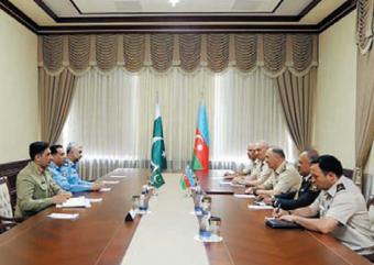 Azərbaycan-Pakistan hərbi əməkdaşlığının inkişaf perspektivləri müzakirə olunub