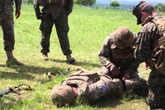 Azərbaycan Ordusunun hərbi qulluqçusu yaralanıb
