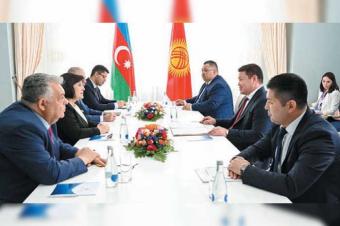 Talant Mamıtov: Qırğızıstan Azərbaycanla əlaqələrin inkişafına böyük önəm verir