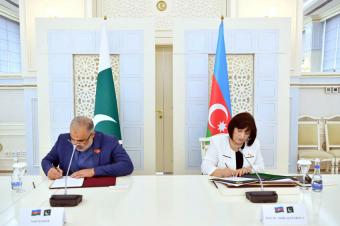 Azərbaycan Milli Məclisi ilə Pakistan Milli Assambleyası arasında Anlaşma Memorandumu imzalanıb