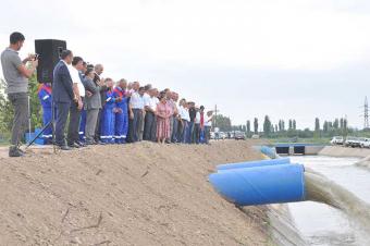 Sabirabad: əkin sahələrinin suvarma suyu ilə təminatı yaxşılaşdırılır