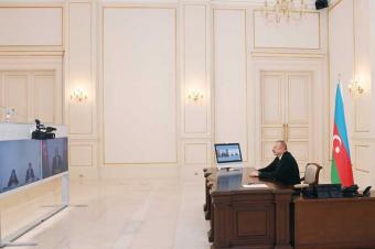 Prezident İlham Əliyev Rumıniyanın energetika nazirini və strateji layihələr üzrə xüsusi nümayəndəni videoformatda qəbul edib