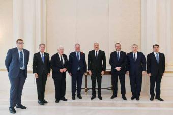 Prezident İlham Əliyev Britaniya-Azərbaycan parlamentlərarası dostluq qrupunun rəhbərini qəbul edib