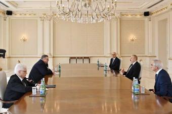 Prezident İlham Əliyev Rusiyanın Baş nazirinin müavinini qəbul edib